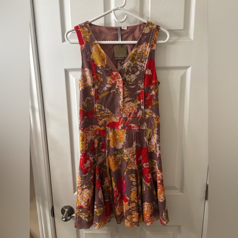 Anthropologie Gregory “Smokey Lillies” dress BNWT